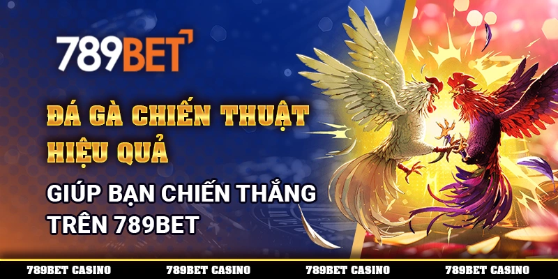Đá Gà Chiến Thuật Hiệu Quả Trên 789bet Giúp Bạn Chiến Thắng