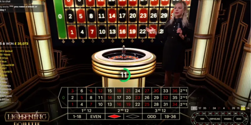 Cược Lightning Roulette - Cách đánh bách phát bách trúng 2 Các yếu tố độc đáo của Lightning Roulette