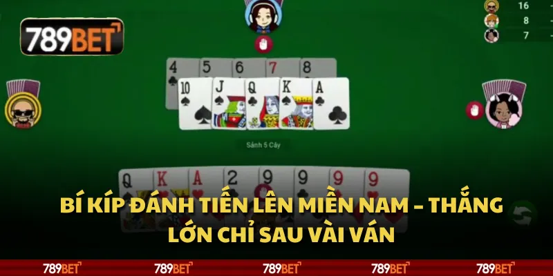 Bí kíp đánh tiến lên miền Nam – Thắng lớn chỉ sau vài ván