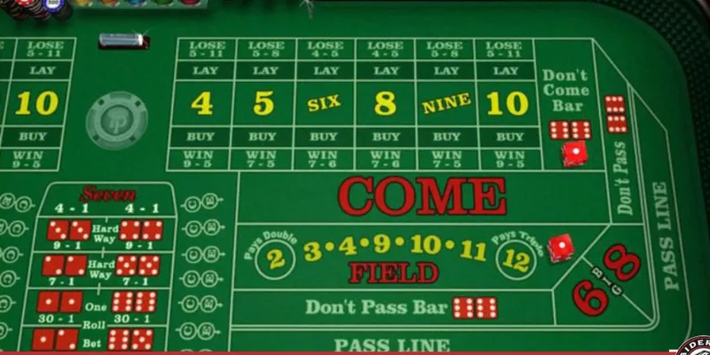 Khám phá tất tần tật về luật chơi Craps