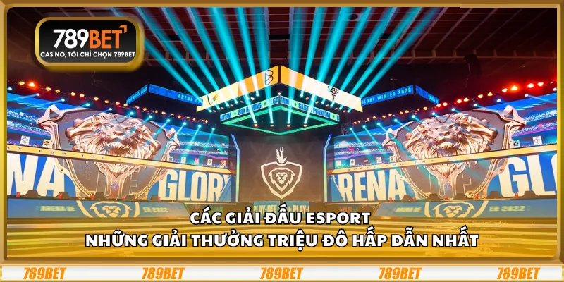 Các giải đấu Esport – Những giải thưởng triệu đô hấp dẫn nhất
