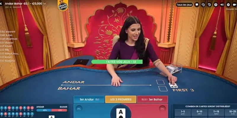 Giải thích luật chơi Andar Bahar một cách rõ ràng 