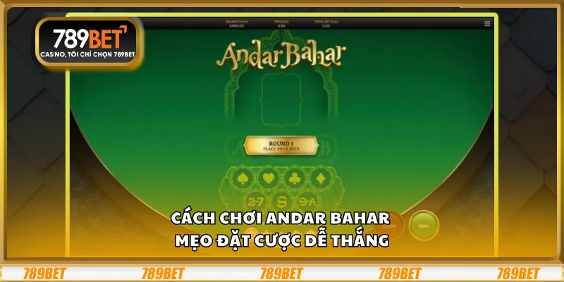 Cách chơi Andar Bahar – Mẹo đặt cược dễ thắng