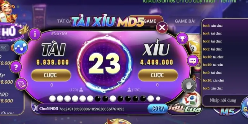 Cách đọc kết quả Tài Xỉu MD5 một cách chuẩn xác