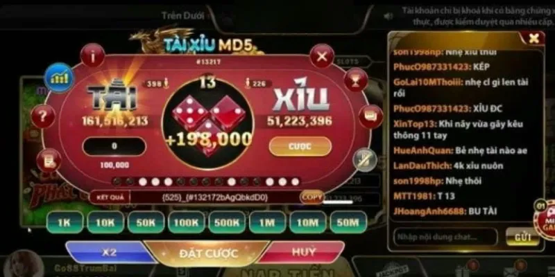 Cách chơi Tài Xỉu MD5 để giành chuỗi thắng dài?