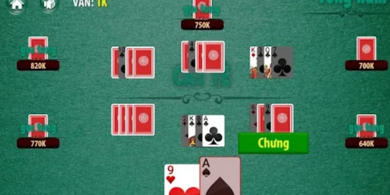 Cách chơi từng giai đoạn của vòng bài Cát Tê