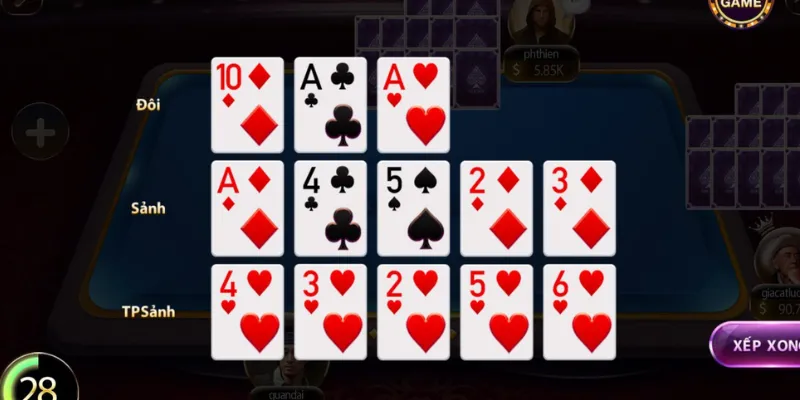 Cách xếp bài Mậu Binh – Bí quyết từ cao thủ chơi lâu năm 3 Phương pháp tránh binh lủng mà bạn cần nắm rõ